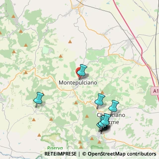 Mappa Via Portella della Ginestra, 53045 Montepulciano SI, Italia (5.43727)