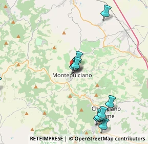 Mappa Via Portella della Ginestra, 53045 Montepulciano SI, Italia (5.19857)