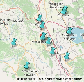 Mappa Via Portella della Ginestra, 53045 Montepulciano SI, Italia (15.79846)
