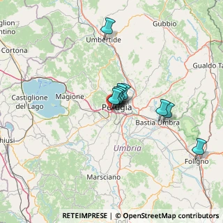 Mappa Strada Vicinale Bellocchio, 06128 Perugia PG, Italia (17.50333)
