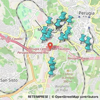 Mappa Strada Vicinale Bellocchio, 06128 Perugia PG, Italia (0.9985)