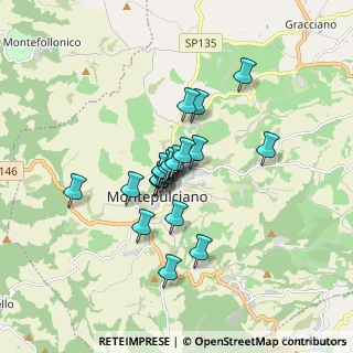 Mappa Via delle Lettere, 53045 Montepulciano SI, Italia (1.262)