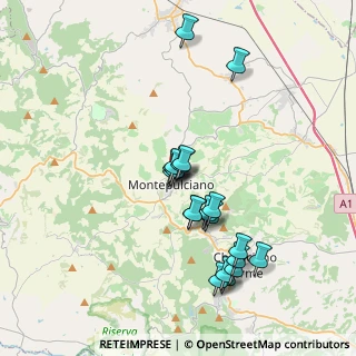 Mappa Via delle Lettere, 53045 Montepulciano SI, Italia (3.5485)