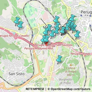 Mappa Via della Madonna Alta, 06128 Perugia PG, Italia (0.983)