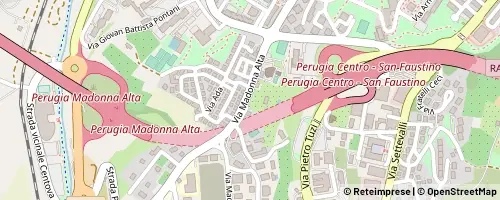 Mappa Perugia