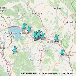 Mappa Via della Madonna Alta, 06128 Perugia PG, Italia (10.56636)