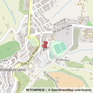 Mappa Piazza Pietro Nenni, 1, 53045 Montepulciano, Siena (Toscana)
