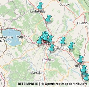 Mappa Via Romana, 06126 Perugia PG, Italia (17.562)