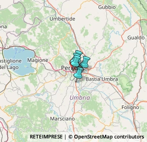 Mappa Via Romana, 06126 Perugia PG, Italia (40.41455)
