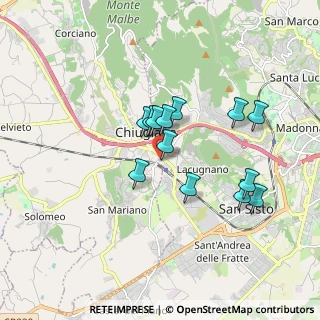 Mappa Via Corcianese, 06128 Perugia PG, Italia (1.49154)
