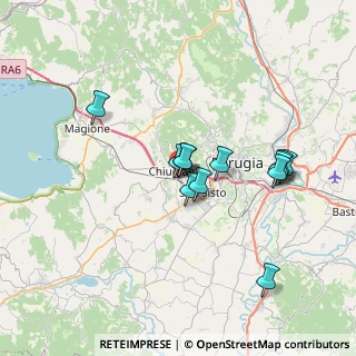 Mappa Via Corcianese, 06128 Perugia PG, Italia (6.19583)