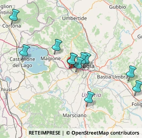 Mappa Via Corcianese, 06128 Perugia PG, Italia (14.23545)