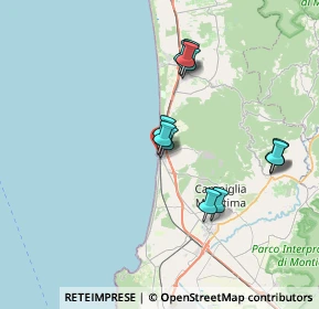 Mappa Via del Passaggino, 57027 San Vincenzo LI, Italia (7.06417)