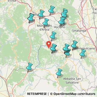 Mappa Via Giacomo Leopardi, 53024 Torrenieri SI, Italia (17.7005)