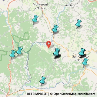 Mappa Via Giacomo Leopardi, 53024 Torrenieri SI, Italia (9.0525)