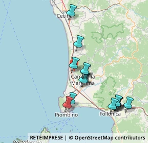 Mappa Strada di S. Bartolo, 57027 San Vincenzo LI, Italia (16.362)