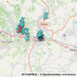 Mappa Via della Pieve di Campo, 06135 Perugia PG, Italia (3.00765)