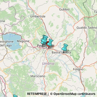 Mappa Via della Pieve di Campo, 06135 Perugia PG, Italia (33.57333)