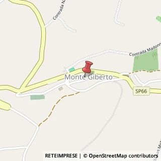 Mappa Piazza della Vittoria, 7, 63846 Monte Giberto, Fermo (Marche)