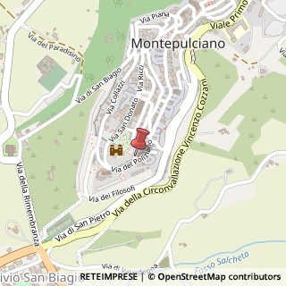 Mappa Via del Poliziano, 52, 53045 Montepulciano, Siena (Toscana)