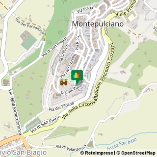 Mappa Via del Poliziano, 52, 53045 Montepulciano, Siena (Toscana)