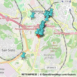 Mappa Via Piccolpasso, 06128 Perugia PG, Italia (0.773)