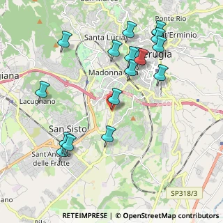 Mappa Via Piccolpasso, 06128 Perugia PG, Italia (2.26588)