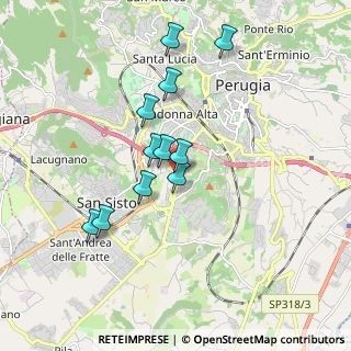 Mappa Via Piccolpasso, 06128 Perugia PG, Italia (1.62364)