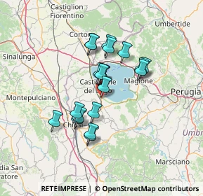 Mappa Loc lacaioli, 06061 Castiglione del Lago PG, Italia (11.0275)