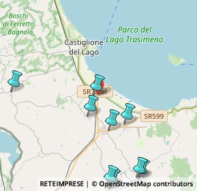 Mappa Loc lacaioli, 06061 Castiglione del Lago PG, Italia (5.73909)