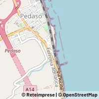 Hartă Pedaso
