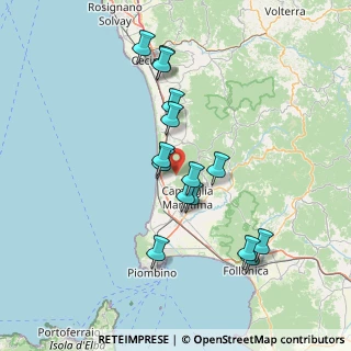Mappa San Carlo Capolinea, 57027 San Vincenzo LI, Italia (14.036)