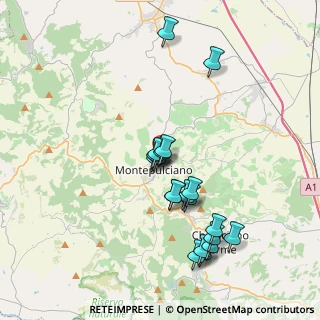 Mappa Via Mario Mancattelli, 53045 Montepulciano SI, Italia (3.706)