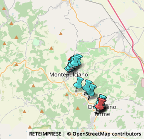 Mappa Via Mario Mencattelli, 53045 Montepulciano SI, Italia (3.6635)