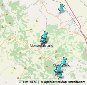 Mappa Via Mario Mancattelli, 53045 Montepulciano SI, Italia (4.92923)