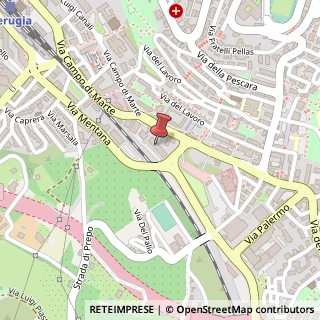 Mappa Via Campo di Marte, 9, 06124 Perugia, Perugia (Umbria)
