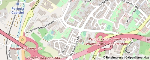 Mappa Perugia