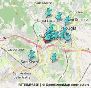 Mappa Fisomedical Center, 06100 Perugia PG, Italia (1.30214)