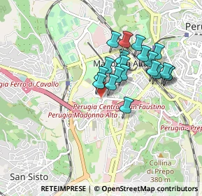 Mappa Fisomedical Center, 06100 Perugia PG, Italia (0.7685)