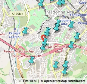 Mappa Fisomedical Center, 06100 Perugia PG, Italia (0.576)
