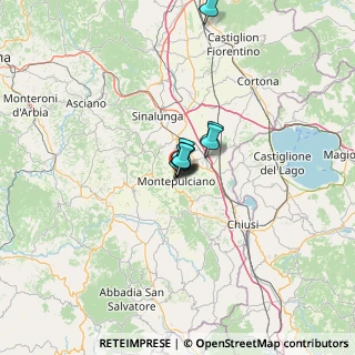 Mappa Via Elio Bernabei, 53045 Montepulciano SI, Italia (23.185)