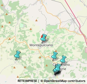 Mappa Via Elio Bernabei, 53045 Montepulciano SI, Italia (5.58273)