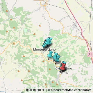 Mappa Via Elio Bernabei, 53045 Montepulciano SI, Italia (3.6435)