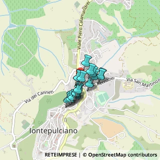 Mappa Via Francesco Redi, 53045 Montepulciano SI, Italia (0.2455)