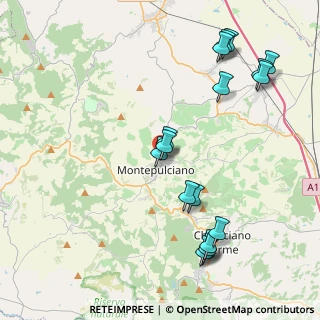 Mappa Via Francesco Redi, 53045 Montepulciano SI, Italia (4.86118)