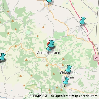 Mappa Via Francesco Redi, 53045 Montepulciano SI, Italia (5.13273)