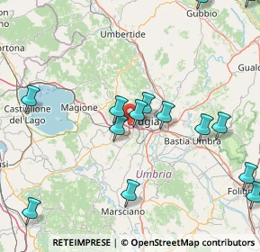 Mappa Via Giovanni Battista Pontani, 06127 Perugia PG, Italia (20.41)