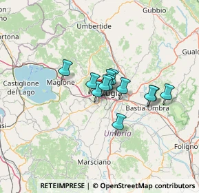 Mappa Via Giovanni Battista Pontani, 06127 Perugia PG, Italia (8.34667)