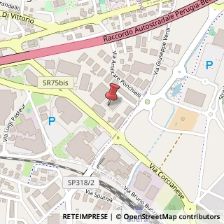 Mappa Via Veretti, 1, 06073 Corciano, Perugia (Umbria)
