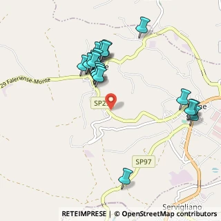 Mappa Str. Faleriense a Valle, 63020 Falerone FM, Italia (1.0515)
